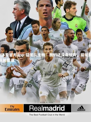 V体育官方app-猛龙队主帅：我们还没有放弃，猛龙队队长是谁